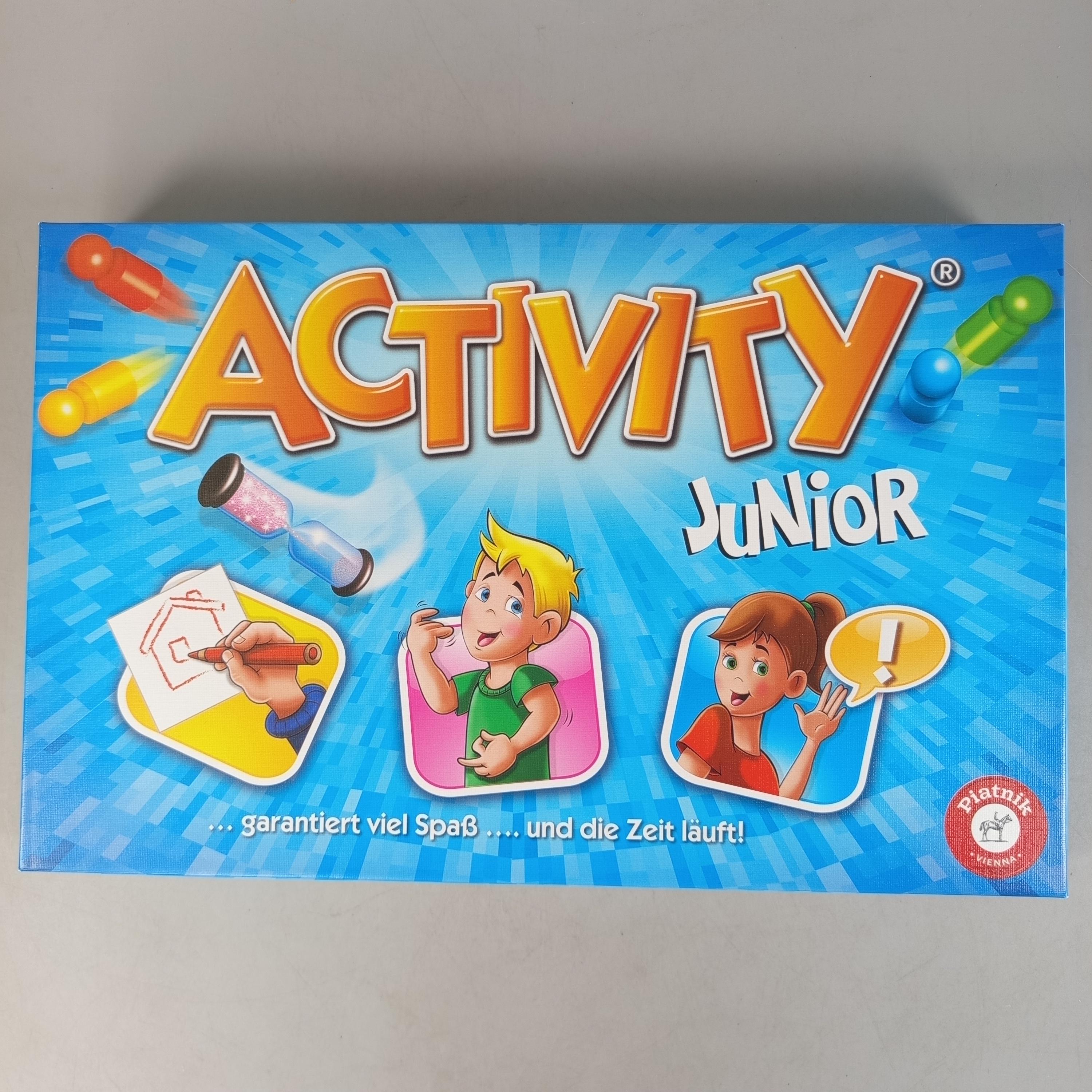 Piatnik Activity Junior 6012 Brettspiel, gebraucht, ab 6 7 8 Jahre | ✅ geprüft